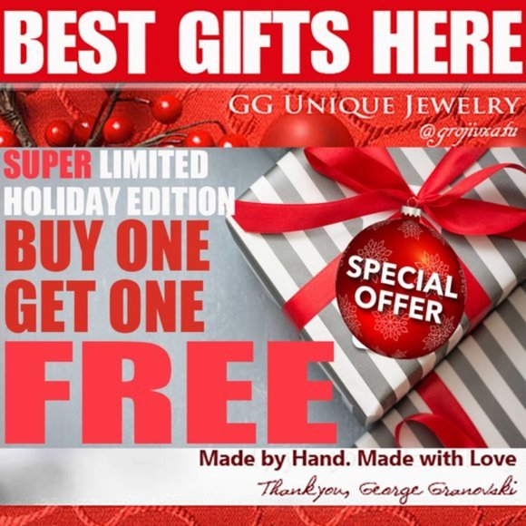 BUY ONE/GET ONE FREE LIMITED HOLIDAY EDITION Affordable Gift For Women - Picture 1 of 4